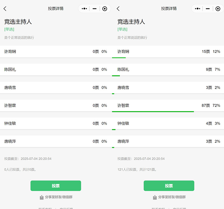微信群里如何进行无记名投票？微信匿名投票工具使用指南